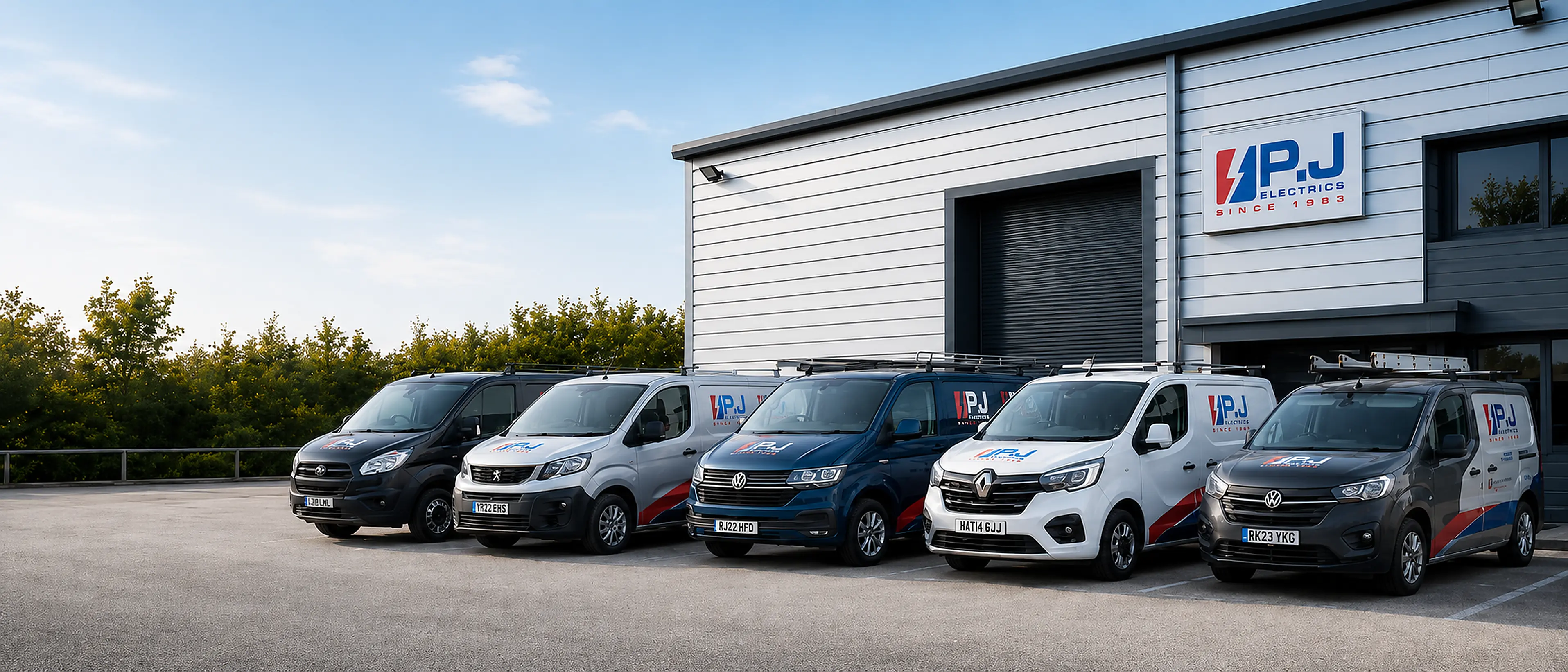 PJ Electrics fleet — South London